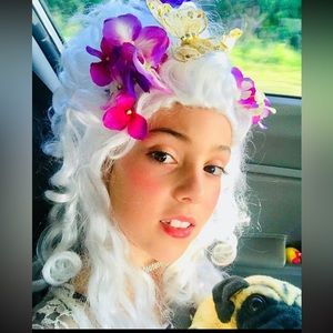 Marie Antoinette wig for Halloween